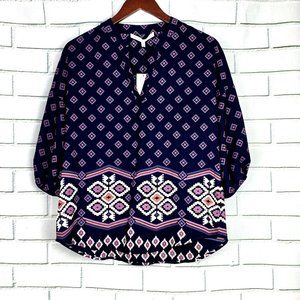 41 Hawthorn Stitch Fix Tunic Blouse Top Size Small